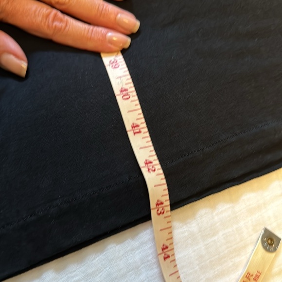 J McLaughlin Black Midi Tank Dress. Size Large. Super Classy! - Picture 5 of 5